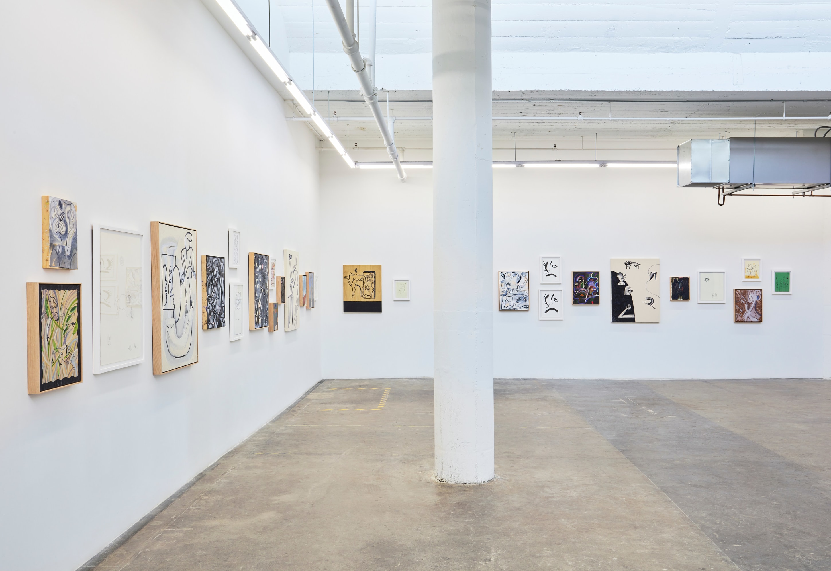 Devendra Banhart The Grief I Have Caused You at Nicodim Gallery paintings art 2021