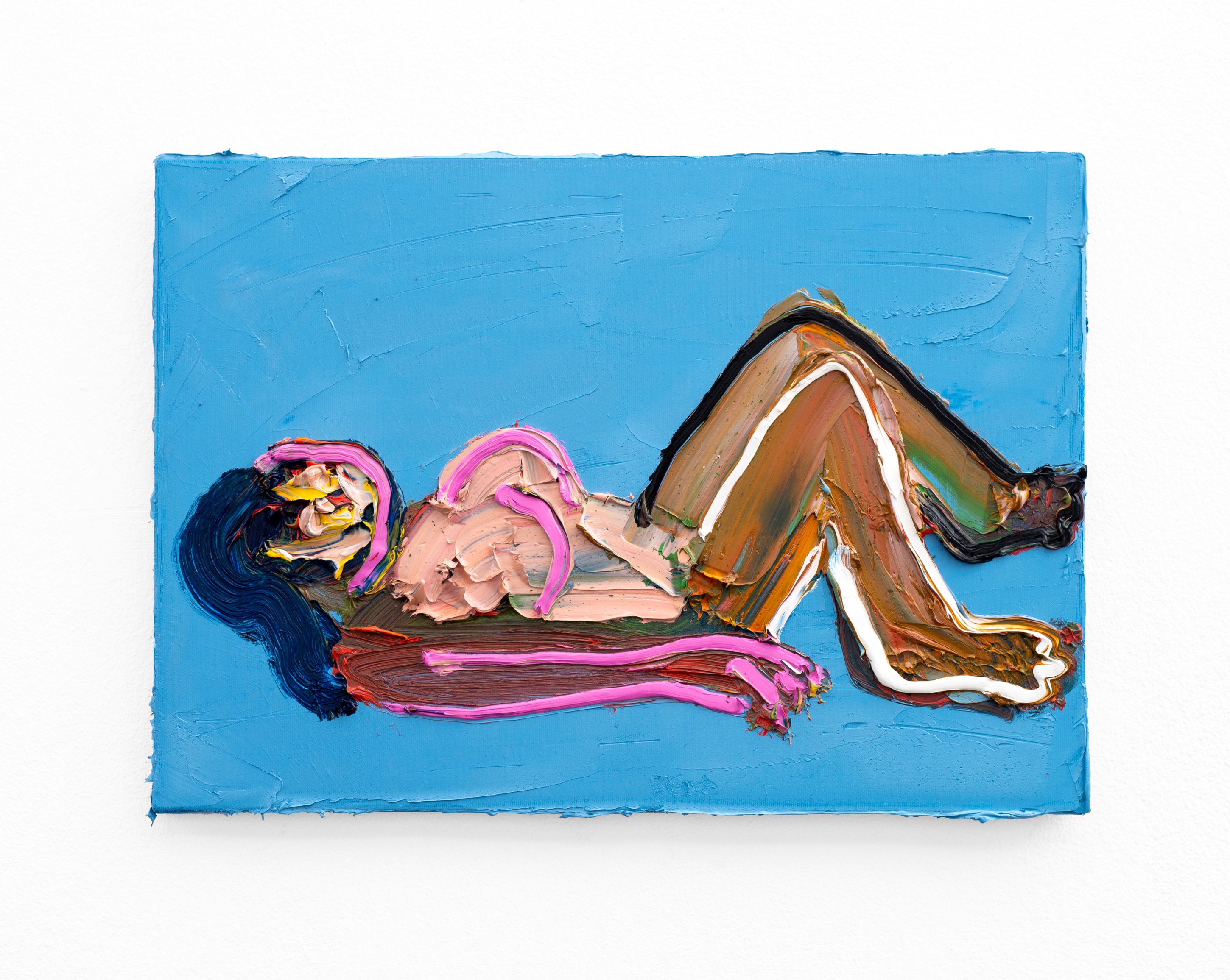Georgina Gratrix Supine Woman Painting Nicodim