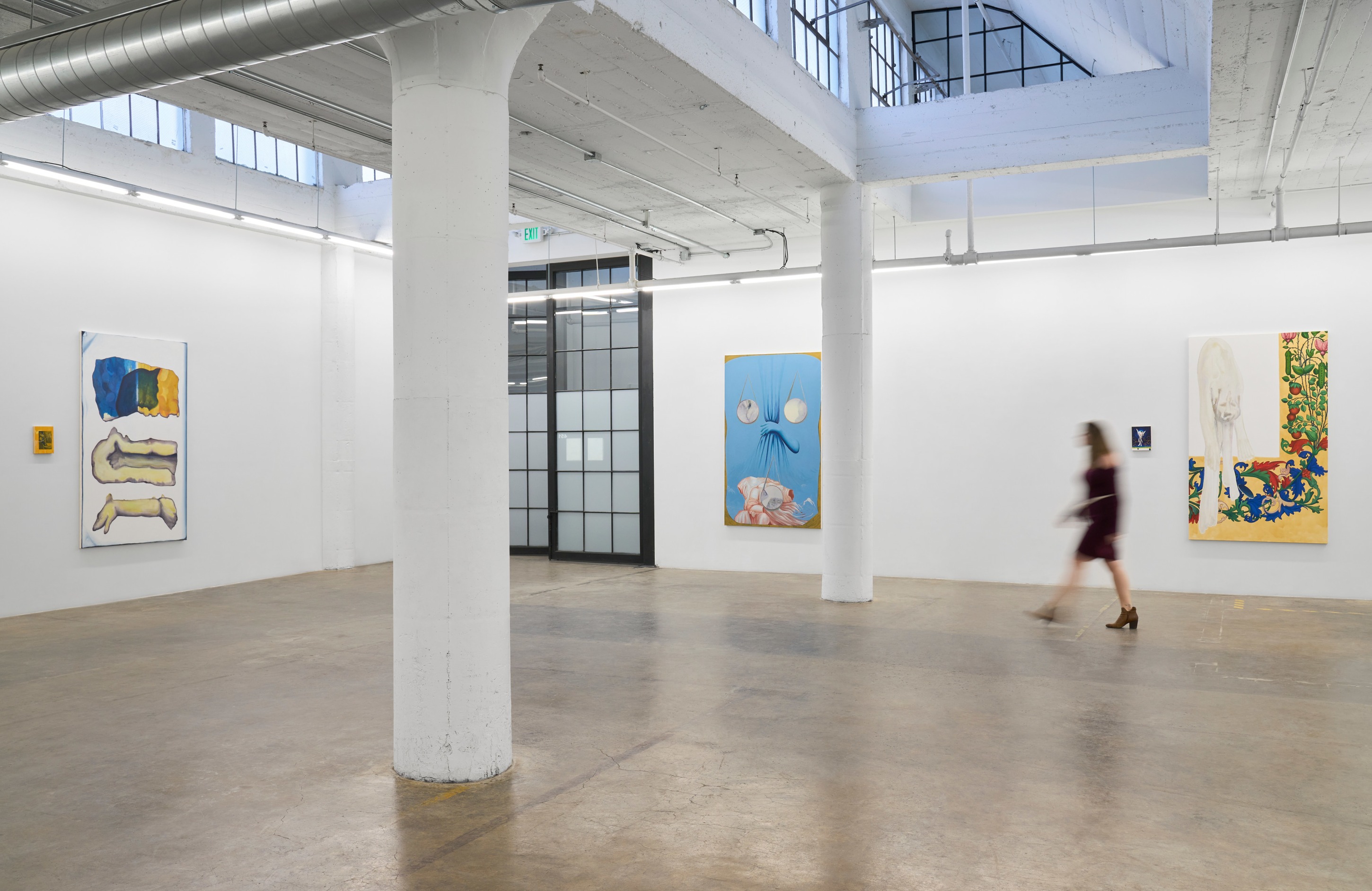 Titania Seidl: eyes never quite catching Installation View