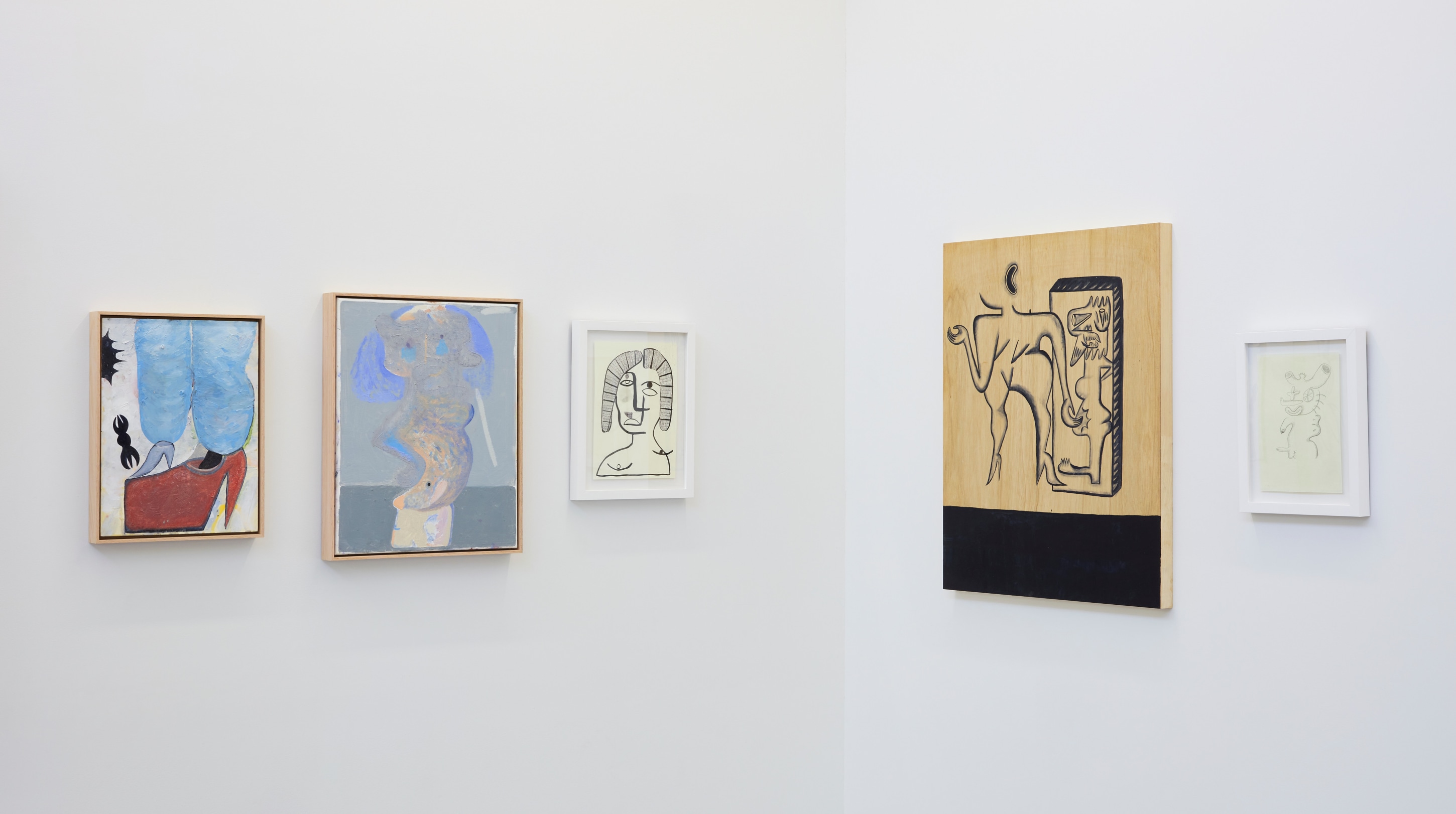 Devendra Banhart The Grief I Have Caused You at Nicodim Gallery paintings art 2021