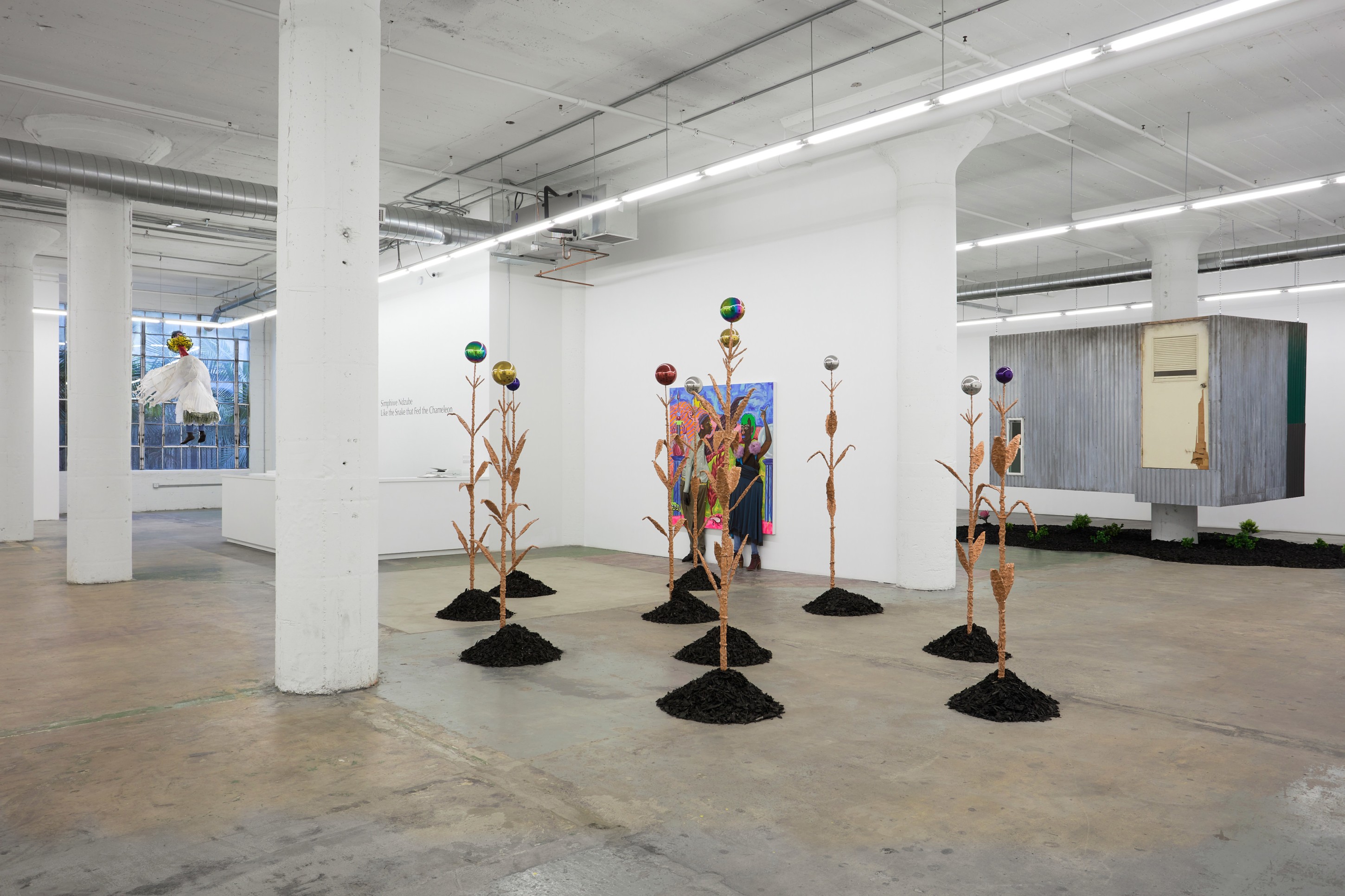 Simphiwe Ndzube Installation Gallery Nicodim Art Painting