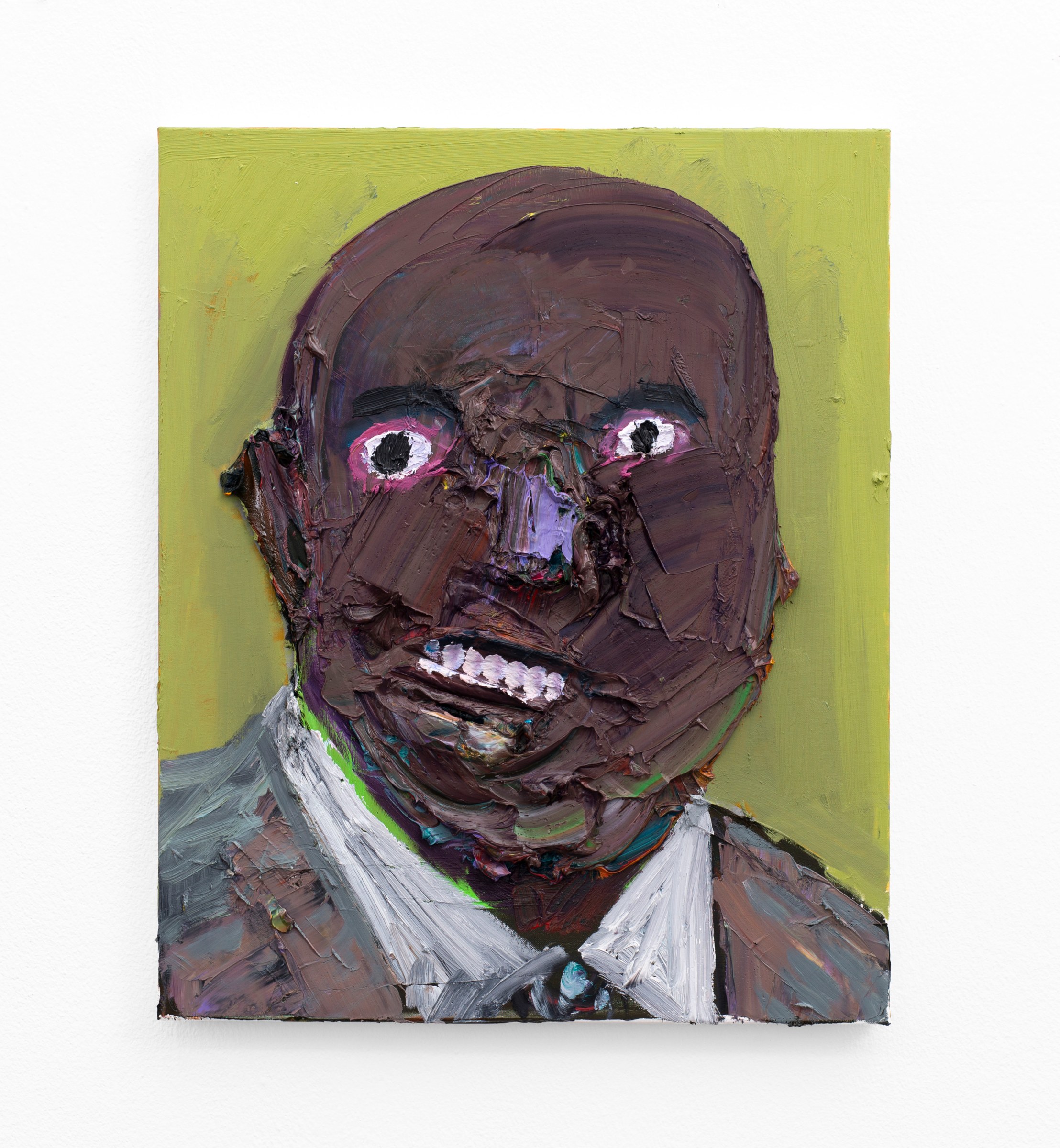 Georgina Gratrix Painting Nicodim Portrait