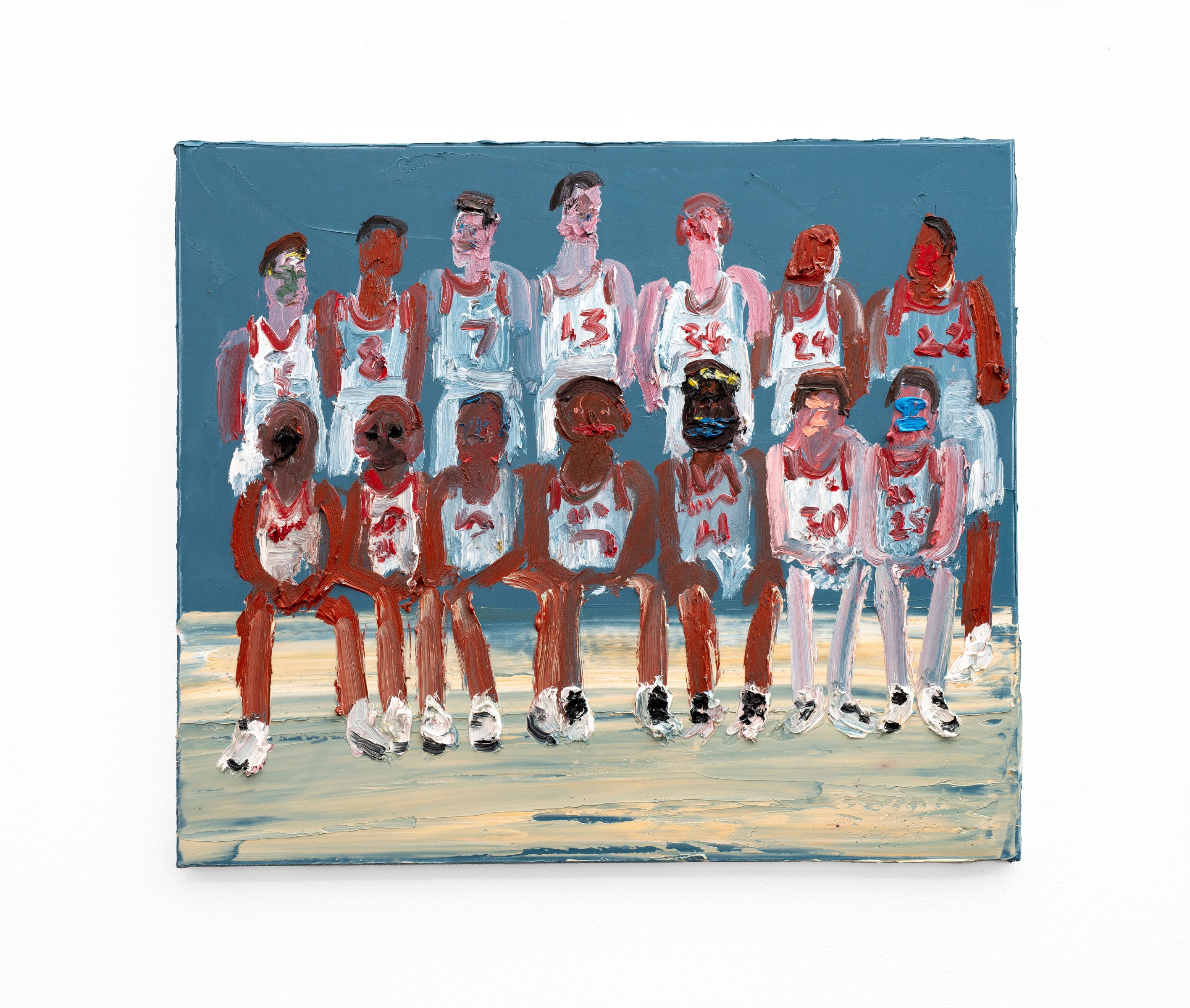 Georgina Gratrix Chicago Bulls Painting Nicodim