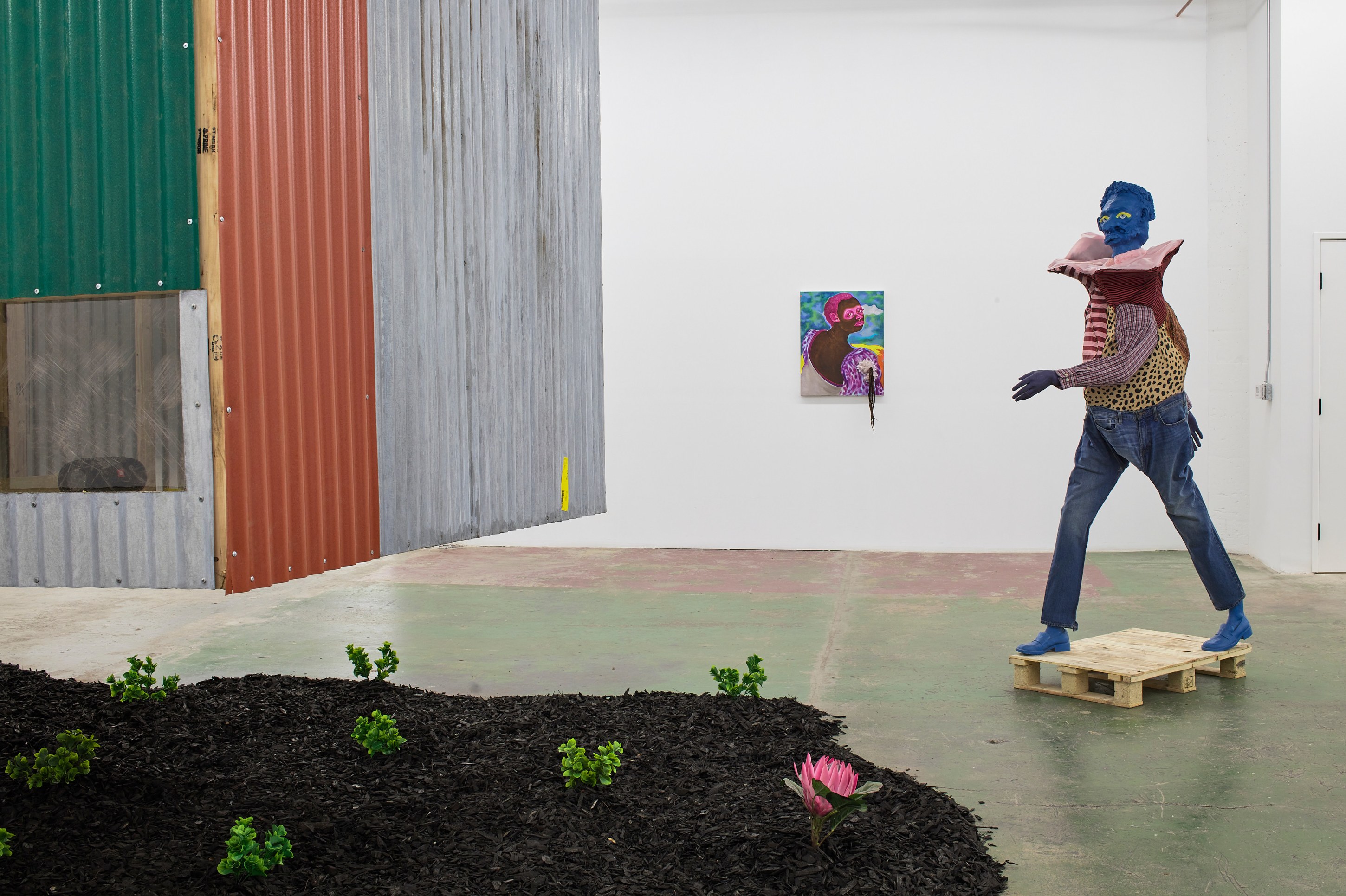 Simphiwe Ndzube Installation Gallery Nicodim Art Painting Sculpture