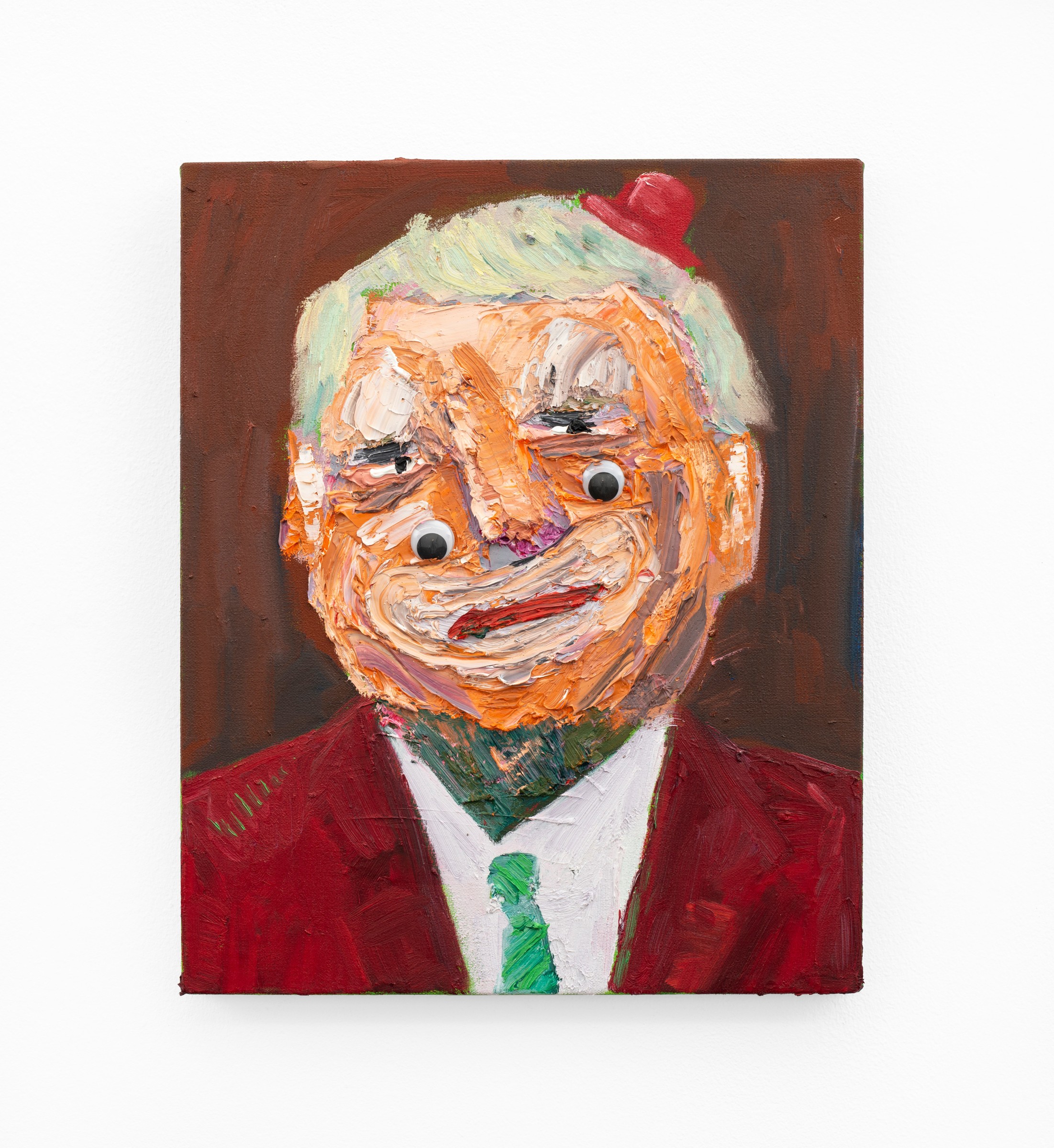 Georgina Gratrix Little Clown Painting Nicodim Portrait