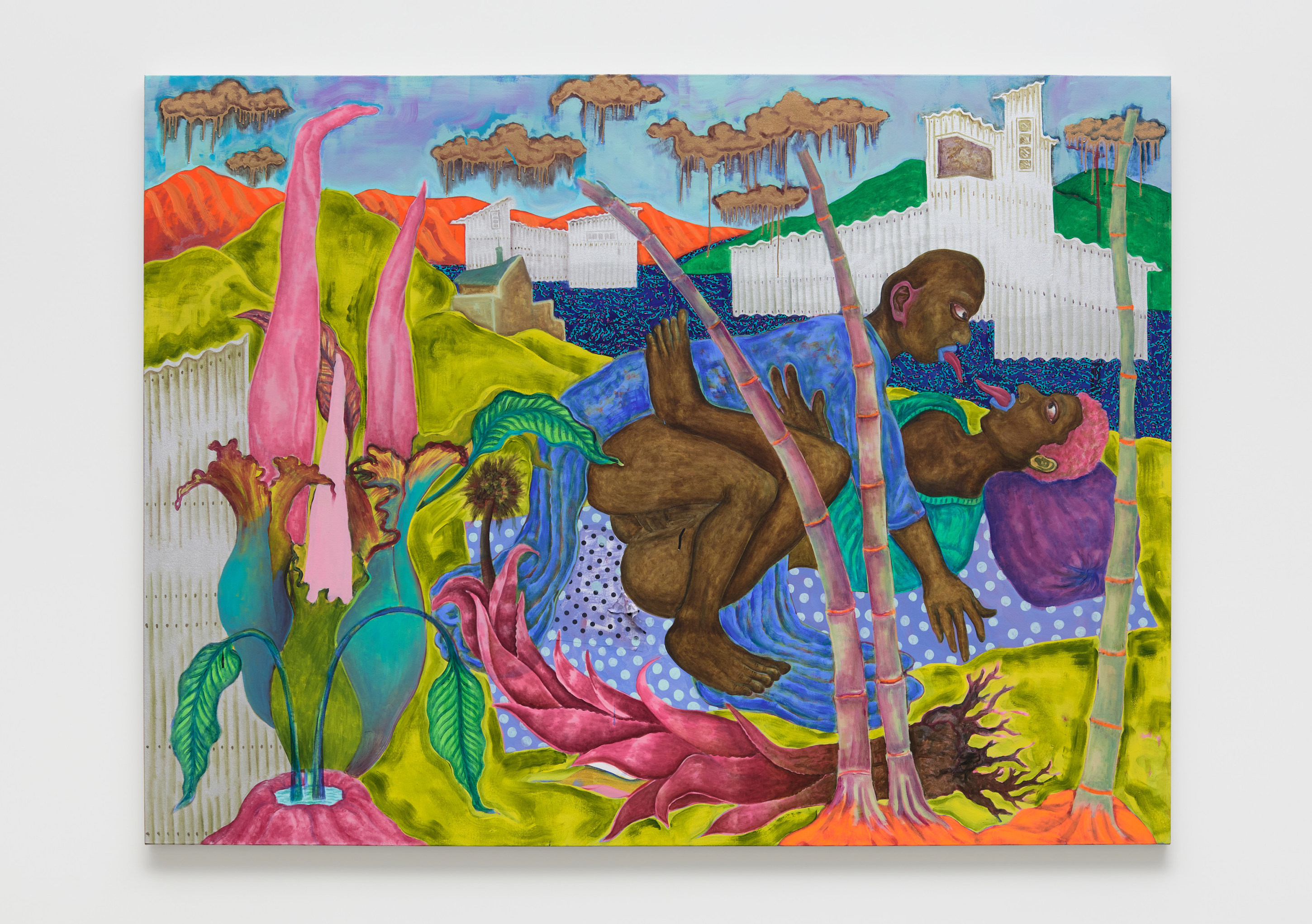 Simphiwe Ndzube Installation Gallery Nicodim Art Painting Stevenson