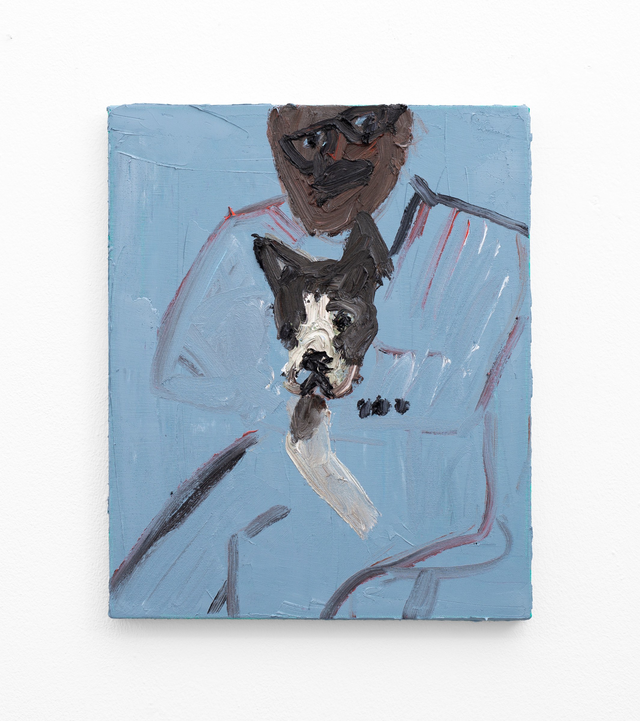 Nicodim Georgina Gratrix Dog Puppy Painting Portrait