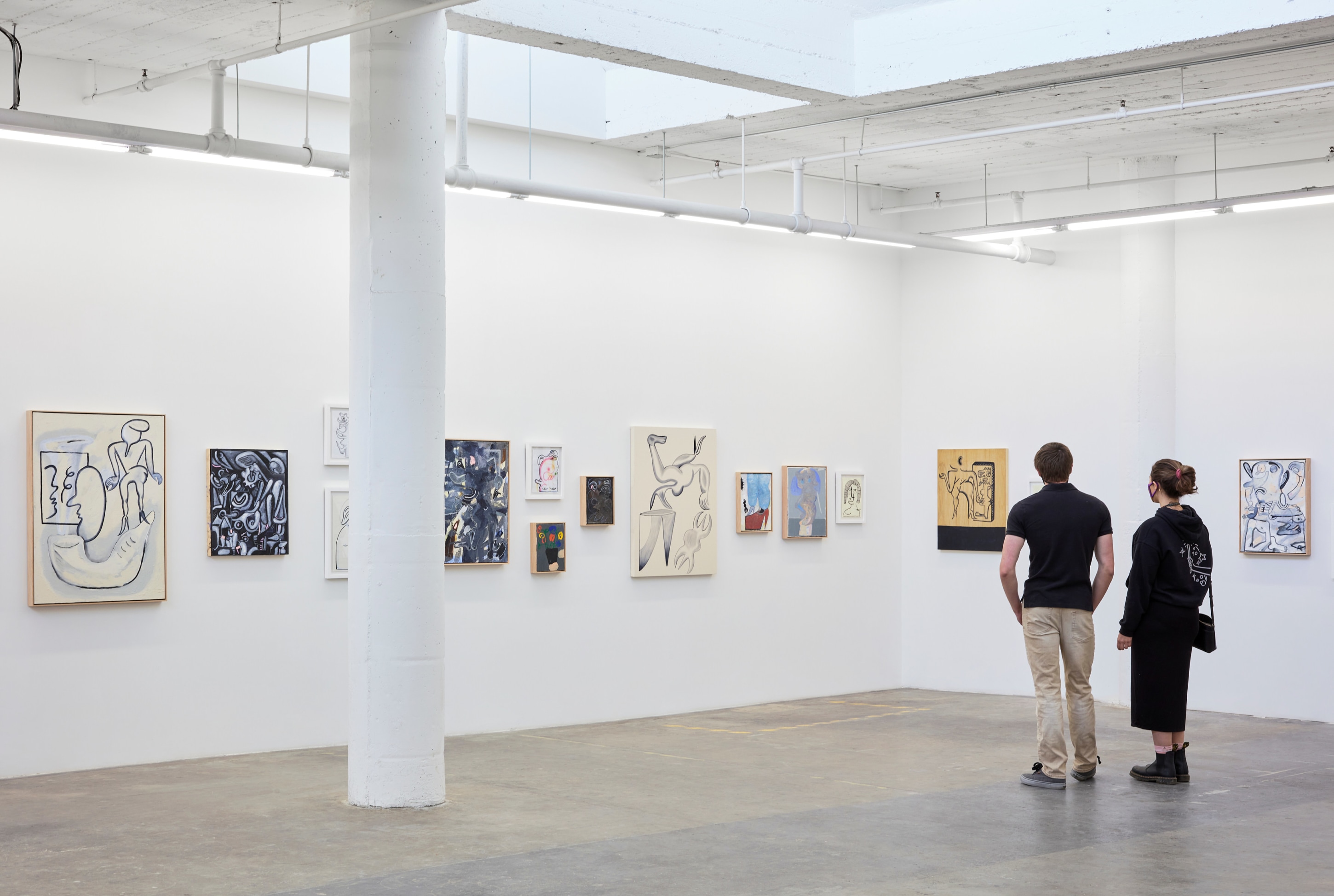 Devendra Banhart The Grief I Have Caused You at Nicodim Gallery paintings art 2021