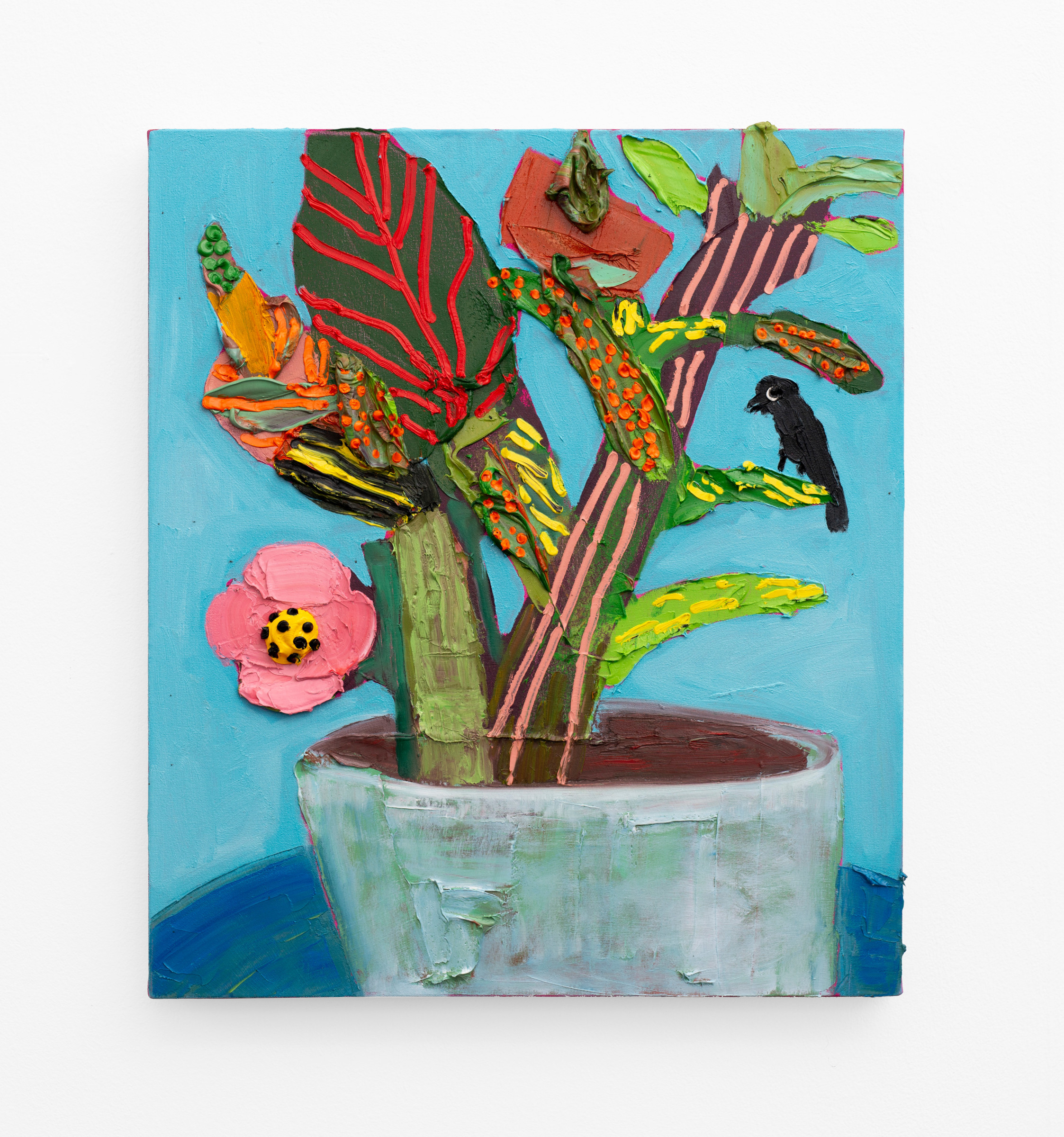 Georgina Gratrix Still Life Flower Painting Bird Nicodim