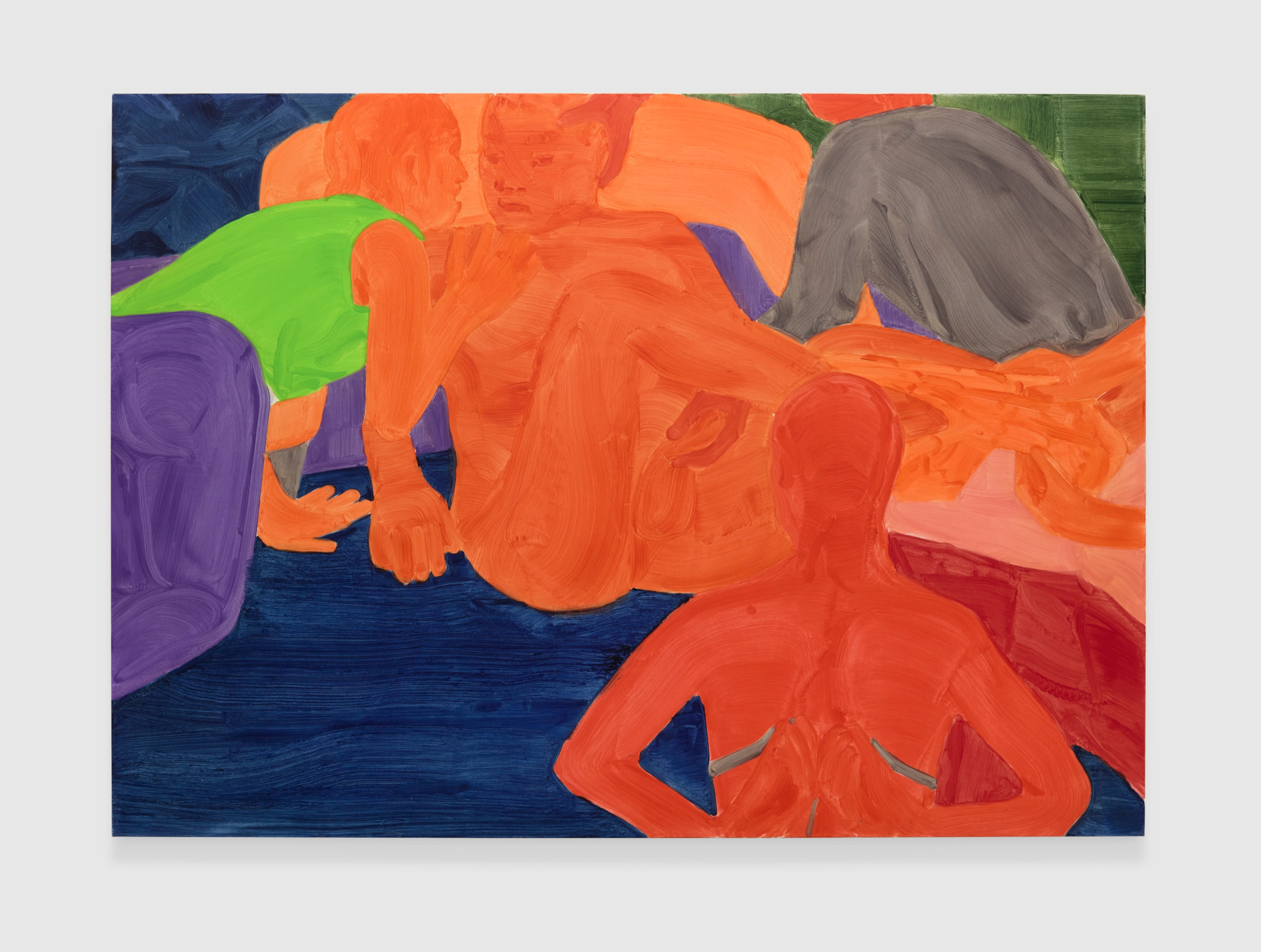 Philipp Kremer Gathering (XV) 2018 Painting Nicodim Gallery Los Angeles