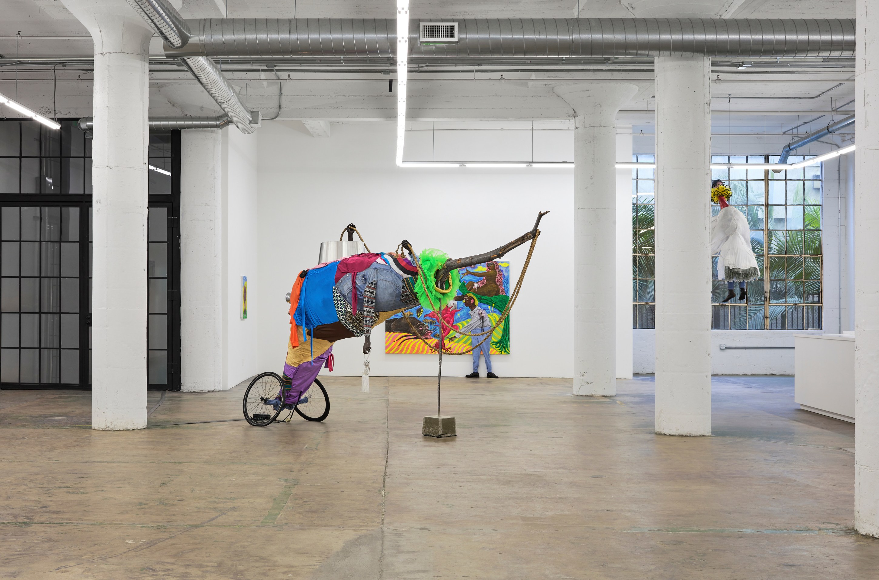 Simphiwe Ndzube Installation Gallery Nicodim Art Painting