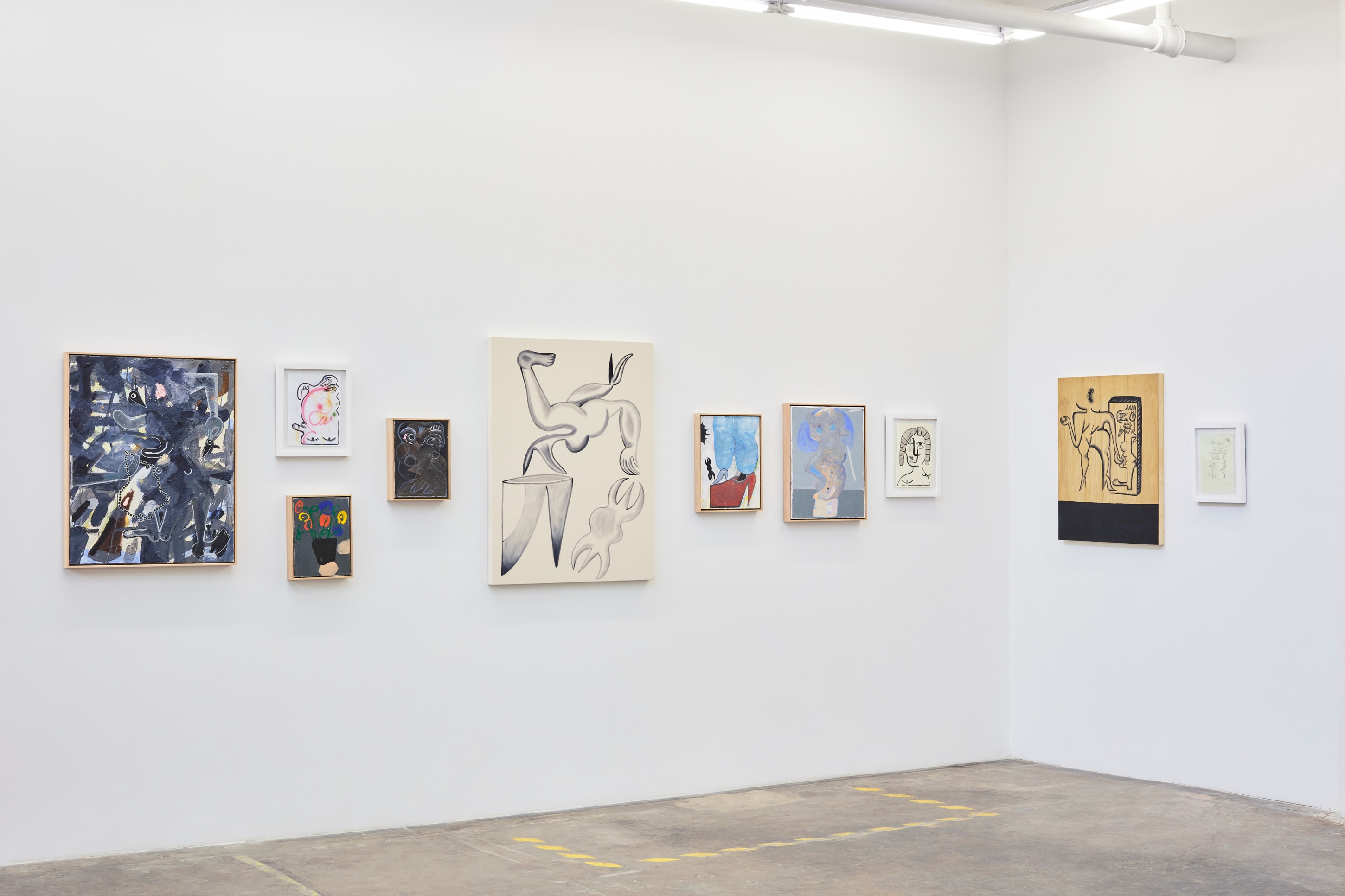 Devendra Banhart The Grief I Have Caused You at Nicodim Gallery paintings art 2021