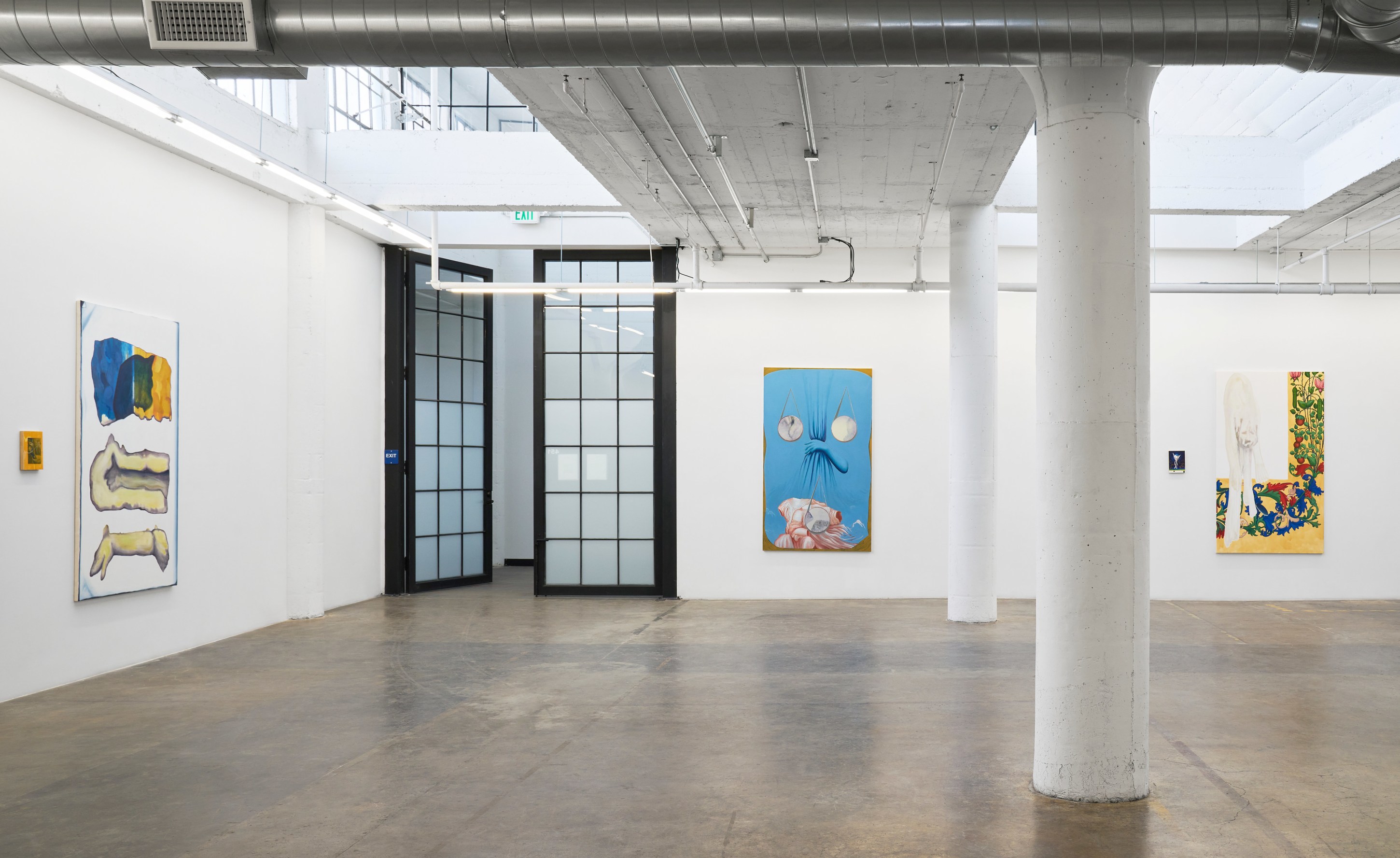 Titania Seidl: eyes never quite catching Installation View