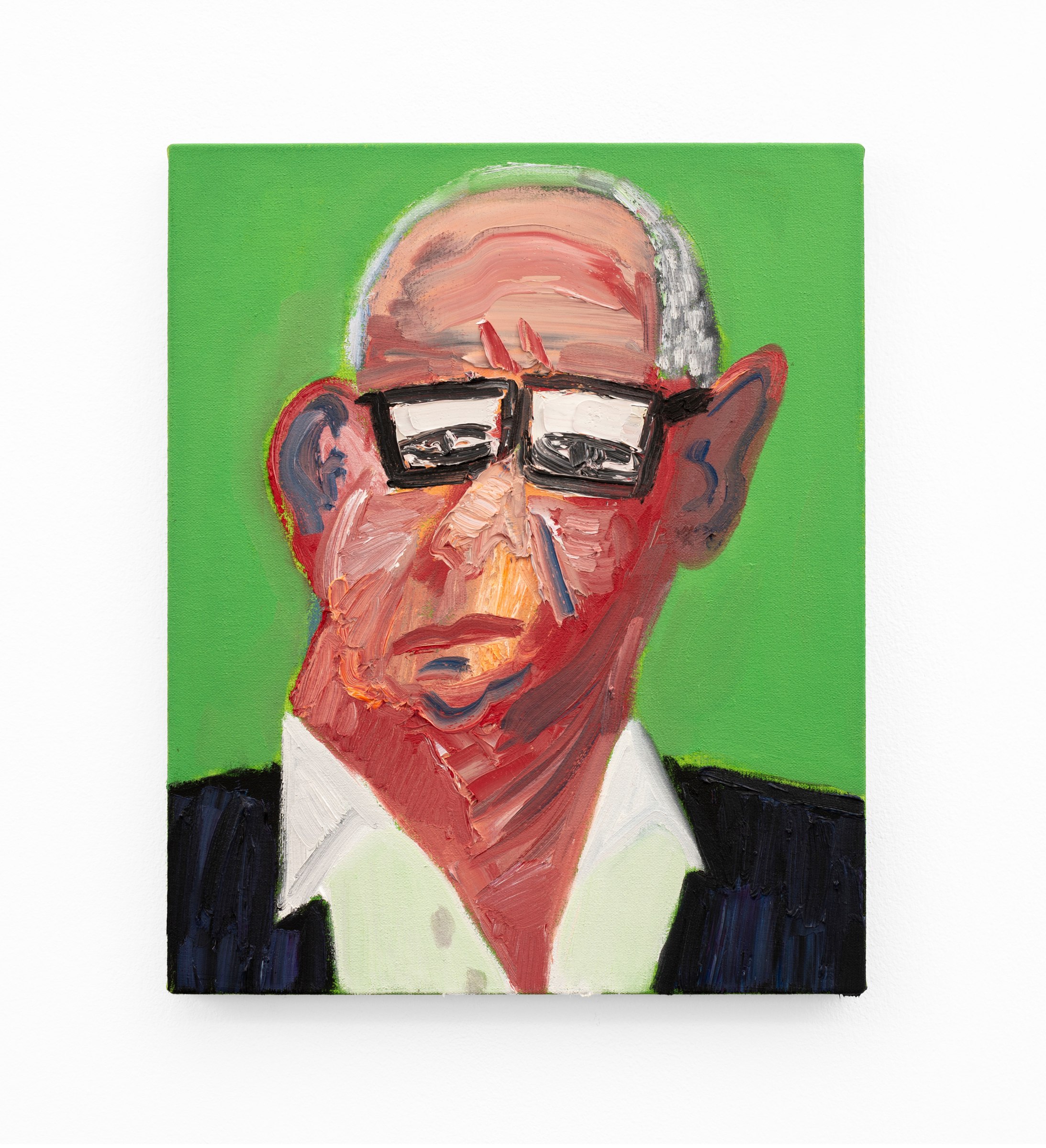 Georgina Gratrix Mihai Nicodim Portrait 2020 Los Angeles Bucharest Gallery