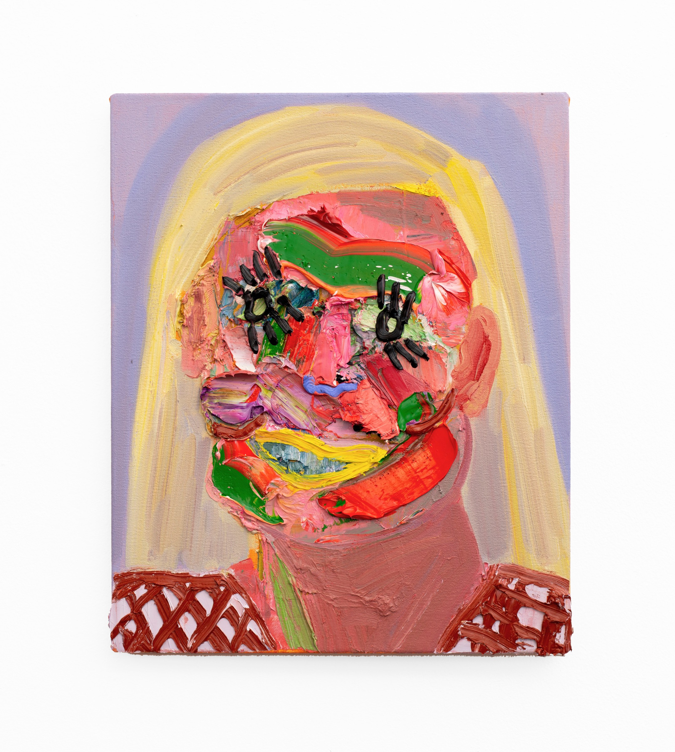 Georgina Gratrix American Woman Portrait Painting Nicodim