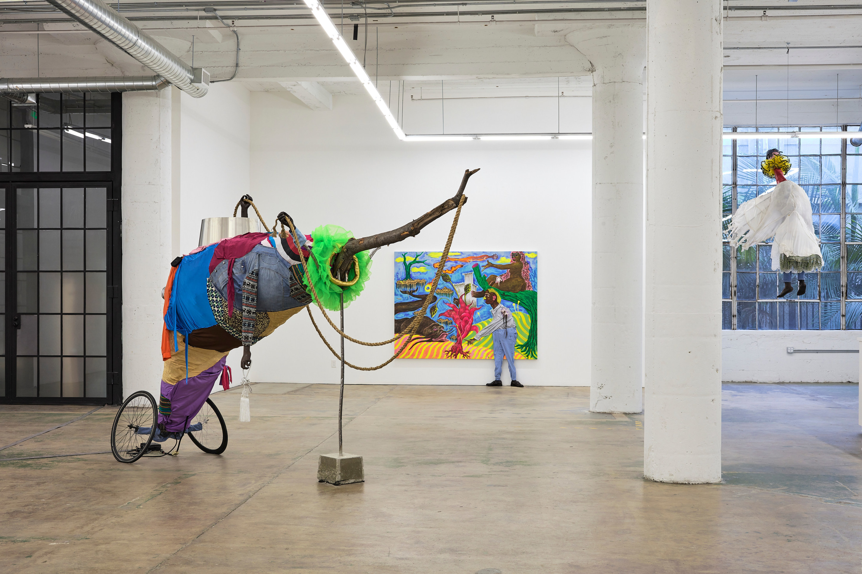 Simphiwe Ndzube Installation Gallery Nicodim Art Painting