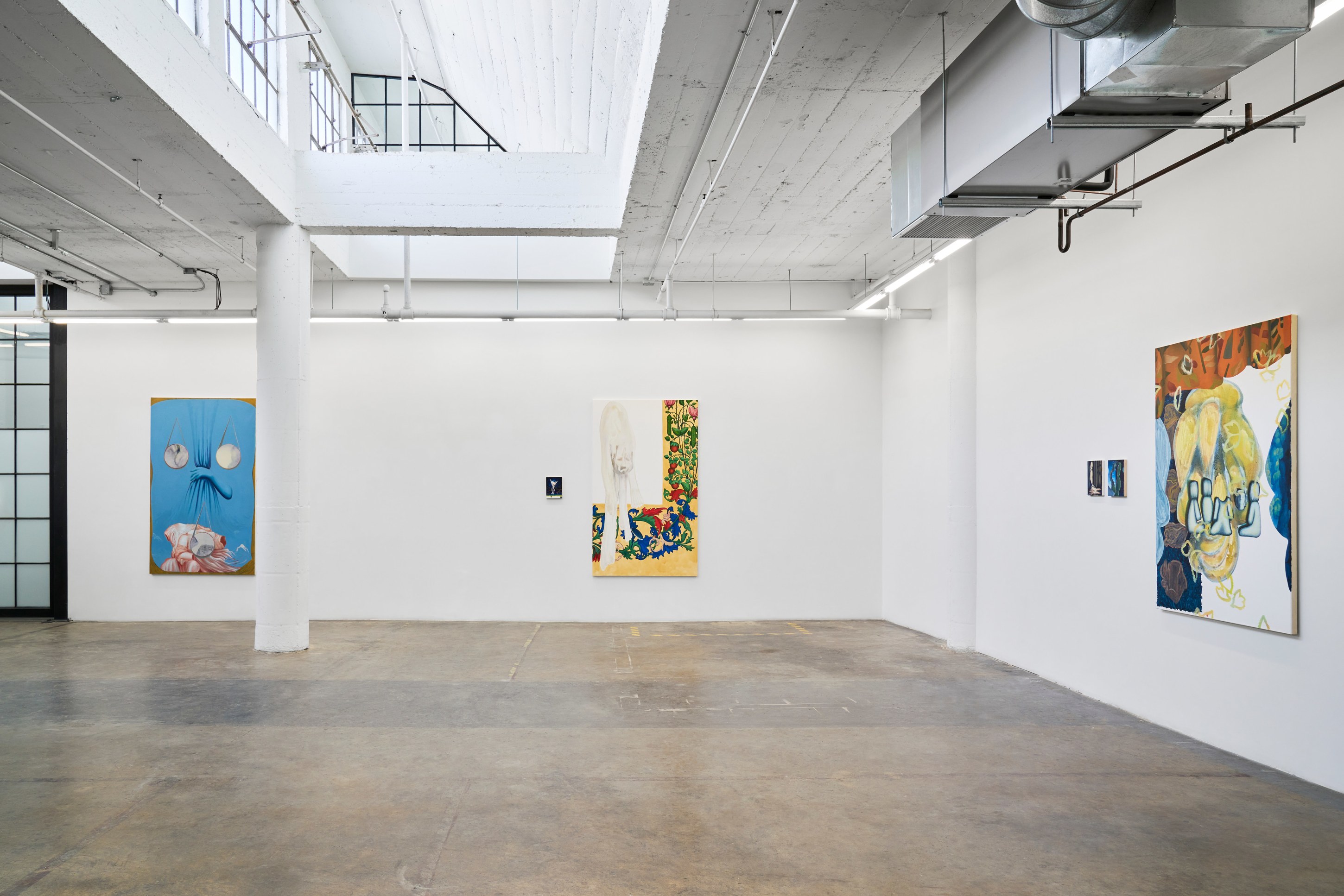 Titania Seidl: eyes never quite catching Installation View