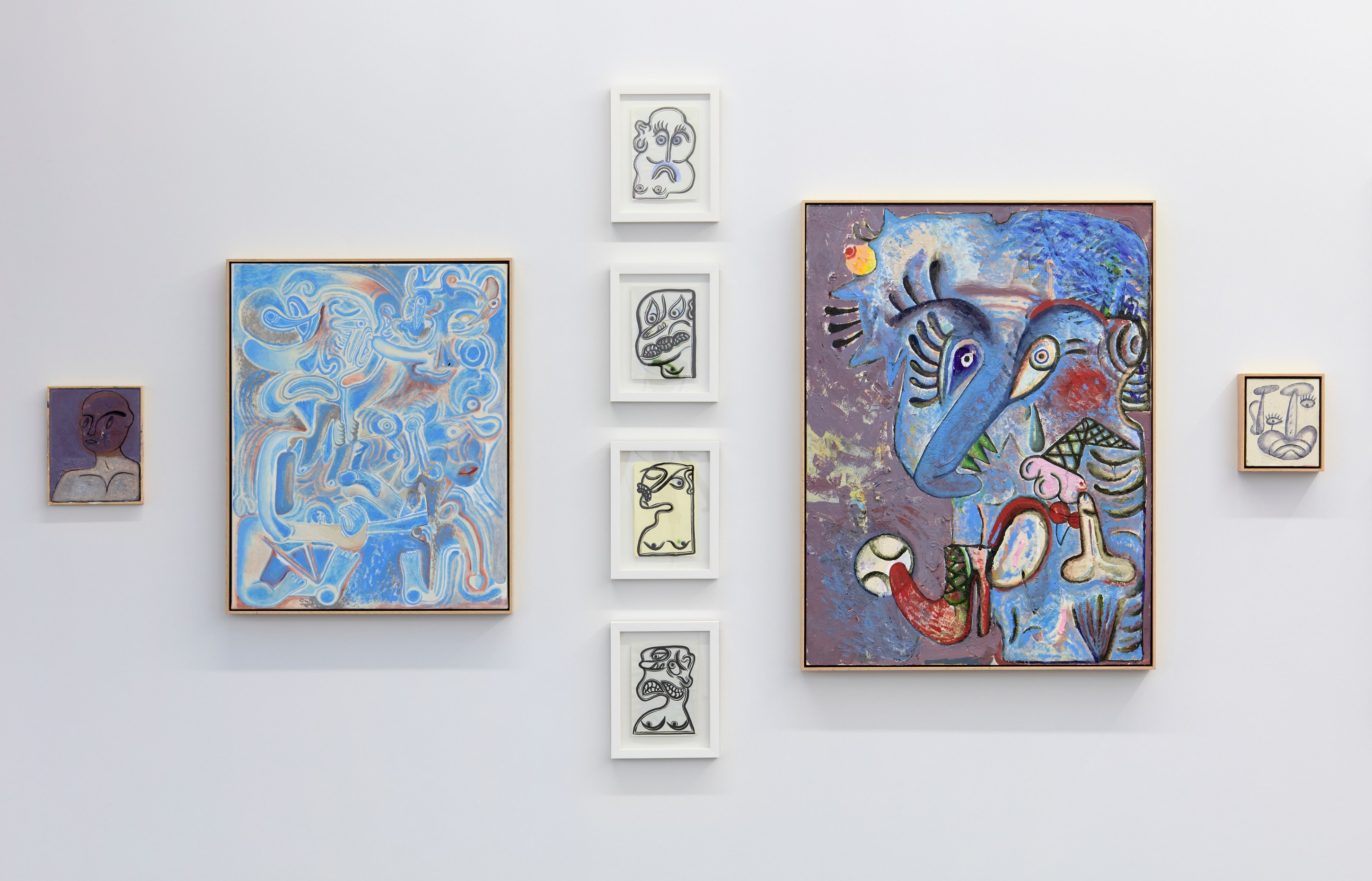 Devendra Banhart The Grief I Have Caused You at Nicodim Gallery paintings art 2021