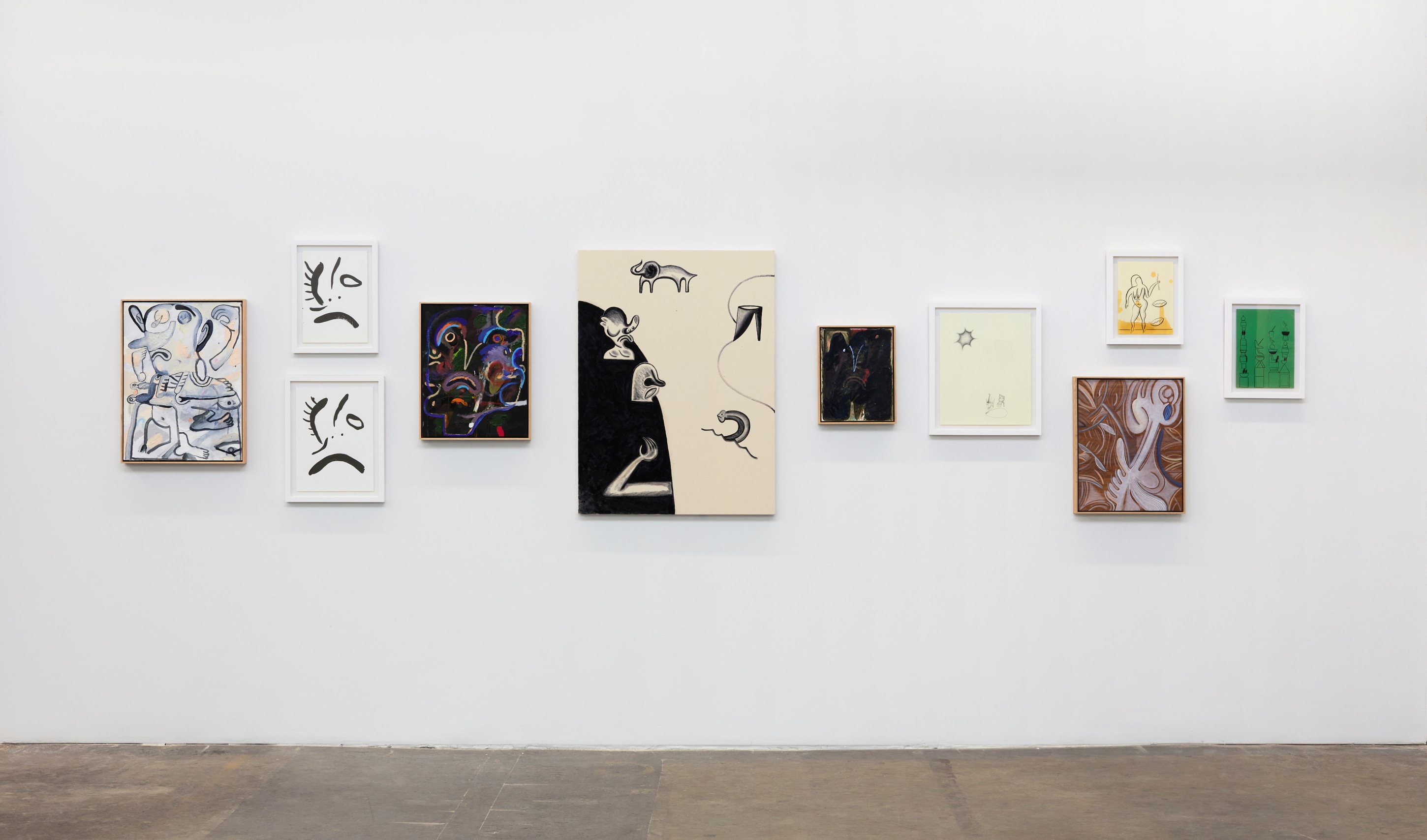 Devendra Banhart The Grief I Have Caused You at Nicodim Gallery paintings art 2021