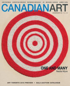CANADIAN ART MAGAZINE PICKS SARA ANGELUCCI AS THEIR &quot;MUST SEE&quot; OF THE WEEK