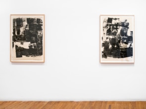 Jasper Johns and Robert Rauschenberg