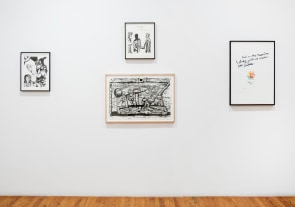 Raymond Pettibon Hermosa Beach B+W