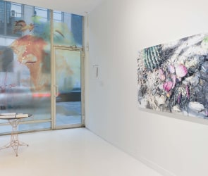 Installation view of Eric LoPresti artwork 