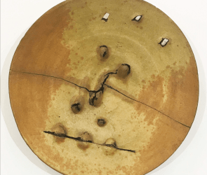Detail of Peter Voulkos plate 