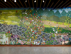 Shahzia Sikander Permanent Public Art Installation Unveiled in Johns Hopkins University