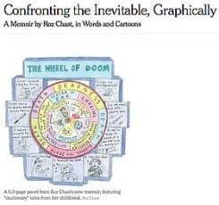 New York Times, Review of Roz Chast's new book &quot;Can't We Talk About Something More Pleasant?&quot;