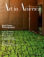 ANDREW MOORE PHOTOGRAPH ON COVER OF ART IN AMERICA