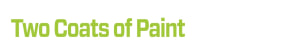 Two Coats of Paint Highlights Phil Hale: ANTICLIMB