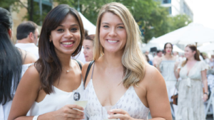 25th Annual Hancock Whitney White Linen Night held in Arts District