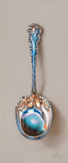 LESLIE LEWIS SIGLER, Silver Spoon #272, The Adonis, 2025