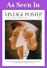 Bahr Gallery Story in Vintage Poster Magazine