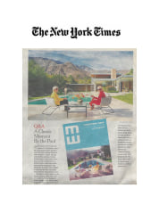The New York Times | A Classic Moment By the Pool