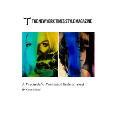 T The New York Times Style Magazine: A Psychedelic Portraitist Rediscovered