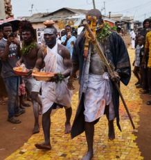 CNN: Serge Attukwei Clottey: He's building a real-life yellow brick road without any bricks