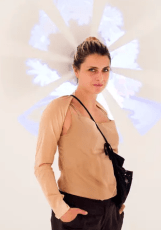 Rachel Rossin: Palm Beach Daily News: Artist sounds the alarm with hologram-embedded art at C O U N T Y Gallery