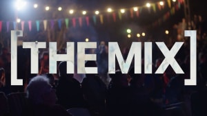 Nicholas Galanin interviewed for the television show &quot;The Mix&quot;