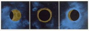 Lita Albuquerque, Solar Eclipse, 1992, Los Angeles County Museum of Art, Cirrus Editions Archive, purchased with funds provided by the Ducommun and Gross Endowment Income Fund, and gift of Cirrus Editions, © Lita Albuquerque, photo © Museum Associates/LACMA