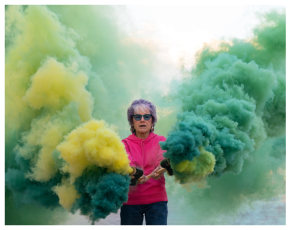 Judy Chicago: Rainbow AR