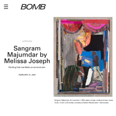 Sangram Majumdar by Melissa Joseph | BOMB MAG