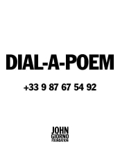 Introducing Dial-A-Poem France