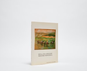 XIX & XX Century Master Paintings Catalogue Cover