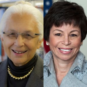 Barbara Taylor Bowman and Valerie B. Jarrett