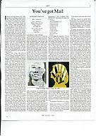 Ray Johnson Perloff review in the Times Literary Supplement