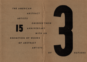 American Abstract Artists 15th Annual Exhibition
