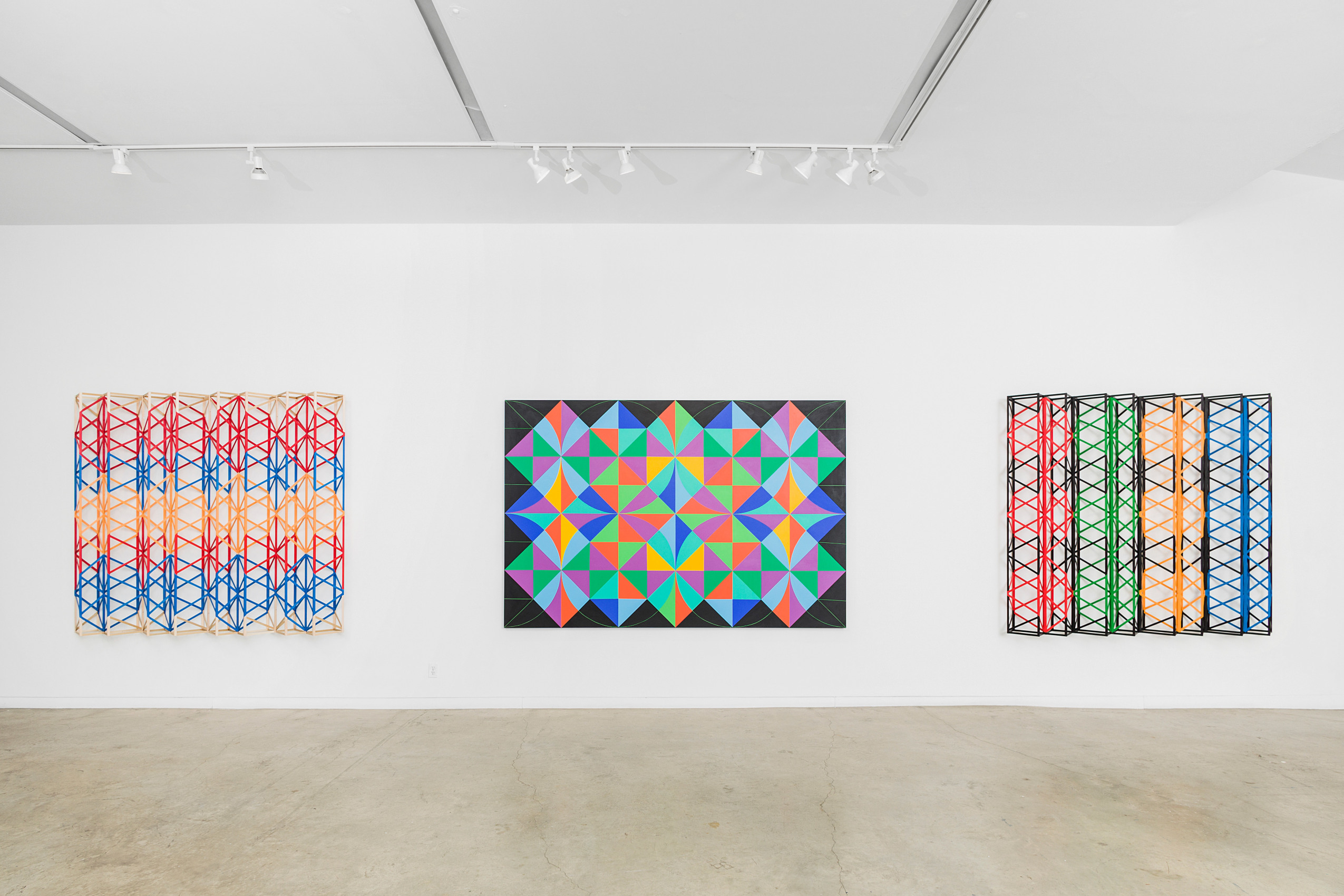 Rasheed Araeen Islam &amp; Modernism Exhibition - installation photograph