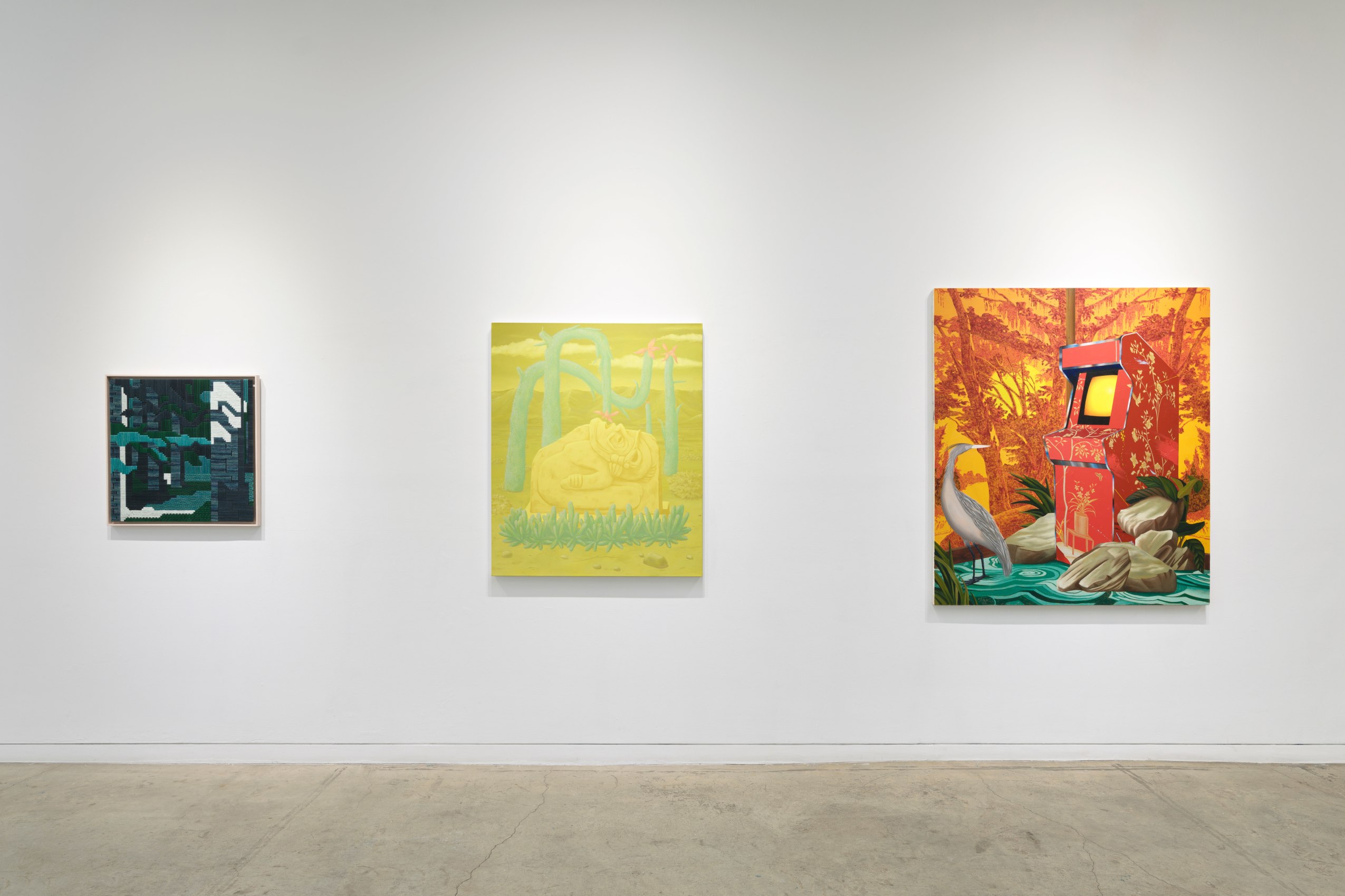 Installation view of exhibition